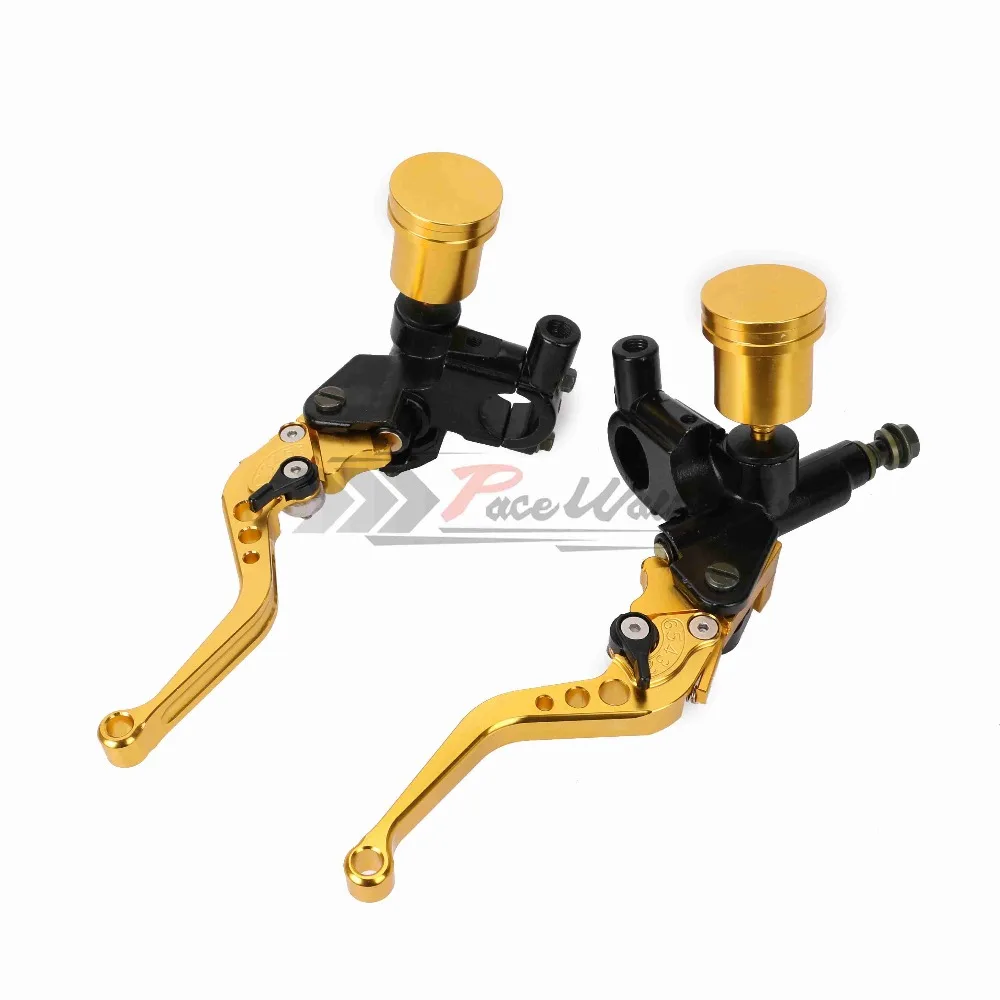 CNC Accessories lever Handle Hydraulic clutch Brake Pump Master Cylinder Motorcycle Racing Universal For HONDA Yamaha Kawasaki | Автомобили