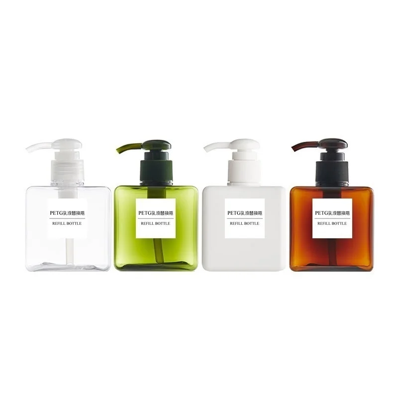 150ML/250ML Pump Bottle Makeup Shampoo Soap Shower Gel Travel Pump Dispenser Container Bottles