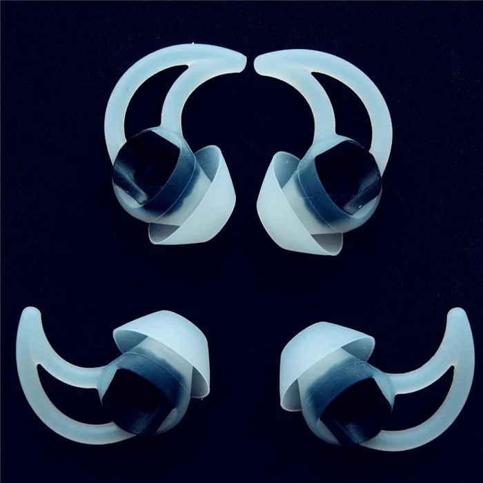 2 Pairs White-L XRHYY S/M/L Сменные наушники с дополнительным слоем наушников для Bose ушной наконечник QC20 QC20i QC30 Soundsport SIE2 SIE2i IE2 IE3 вкладыши - Цвет: 2 Pairs White-L