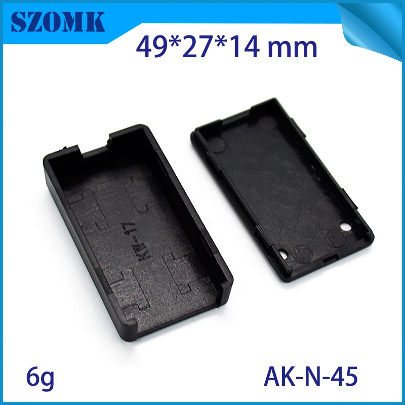 1 шт 49*27*14 мм szomk пластиковый корпус Электроника коробка для pcb инструмента проект