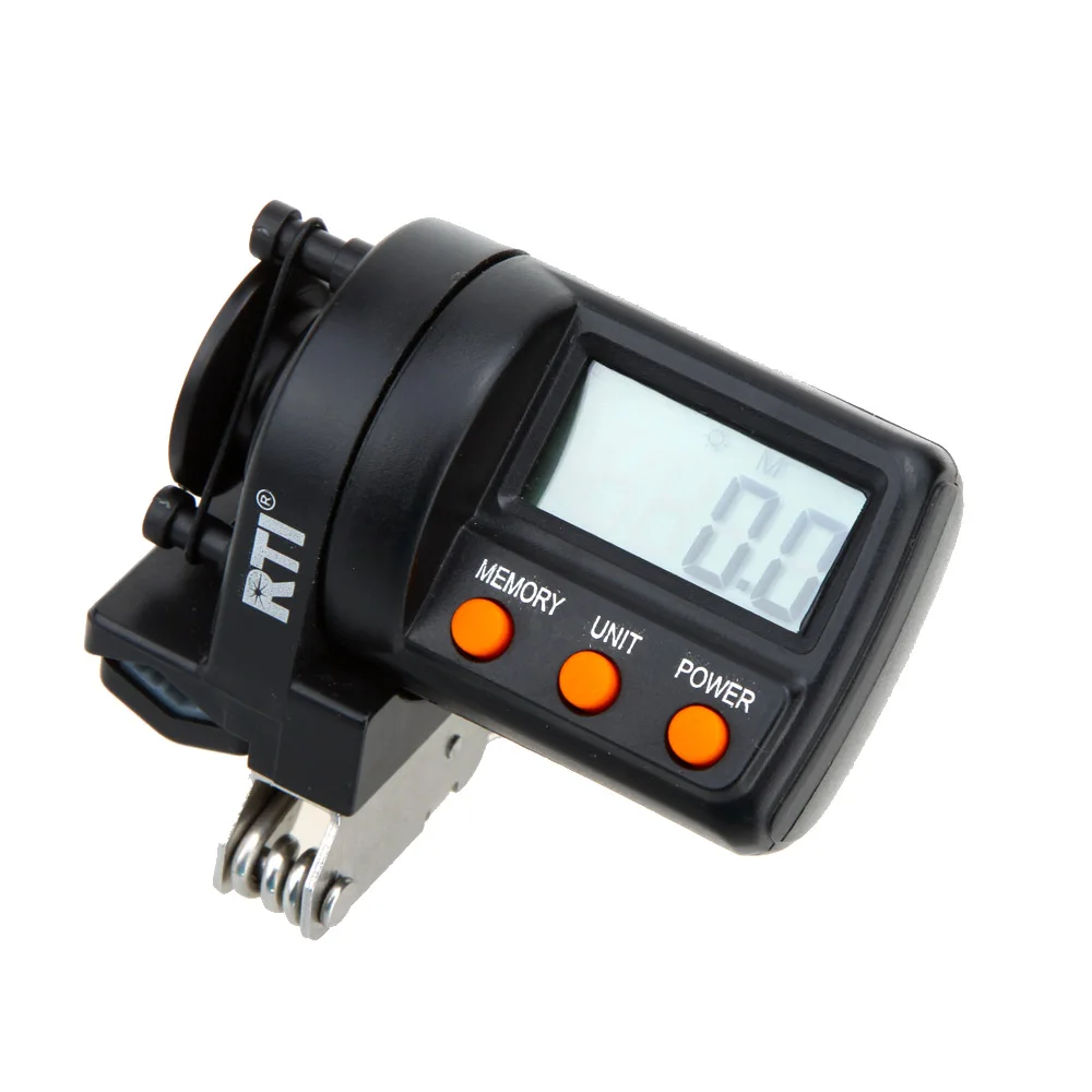 

999.9M Fishing Digital Display ABS Fishing Line Counter For Night Raft Boat Fishing Accessories Line Counter