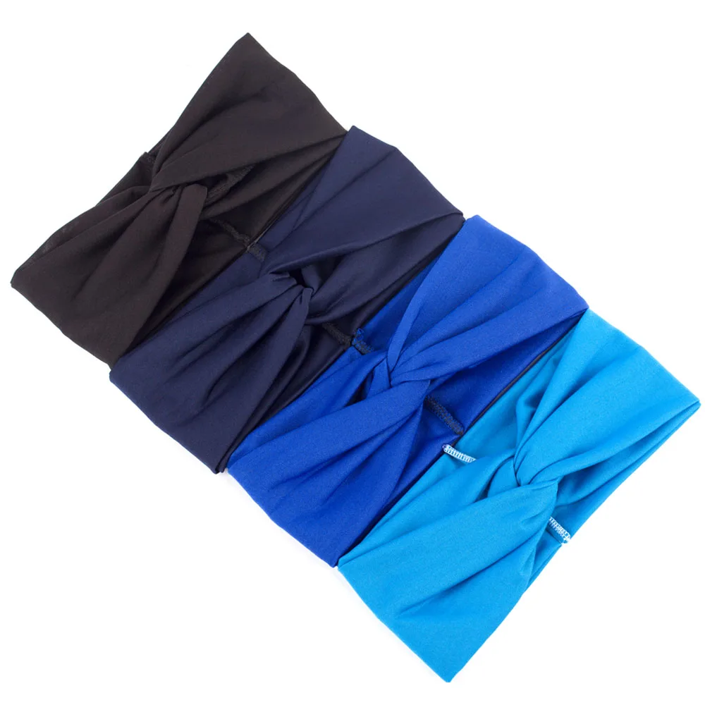 Повязка на голову Geebro Женская леопардовая эластичная Стрейчевые заколки повязка