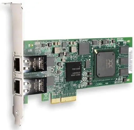 42C1770 QLE4062C iSCSI 1 Гб двойной медный адаптер PCI E сетевой контроллер PCIe|Пульты ДУ| |