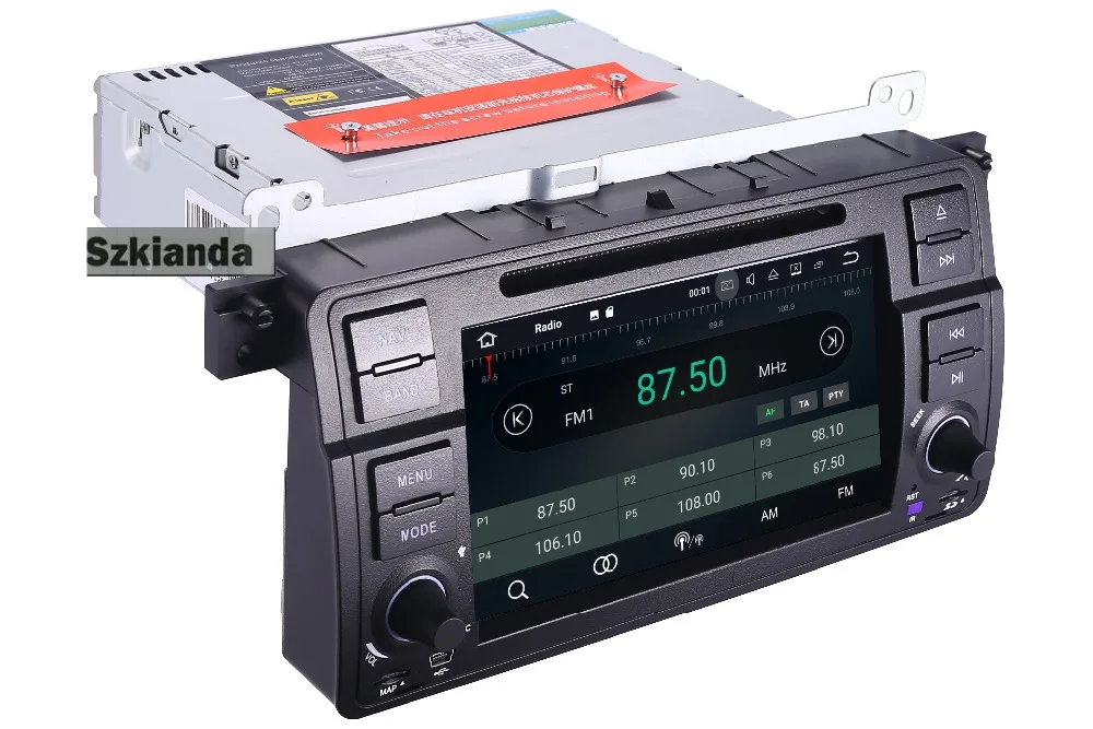 Автомобильный dvd плеер для BMW E46 M3 4 Гб + 64 ГБ 8 ядер Android 10 Wi Fi 3G 4G GPS bluetooth радио стерео