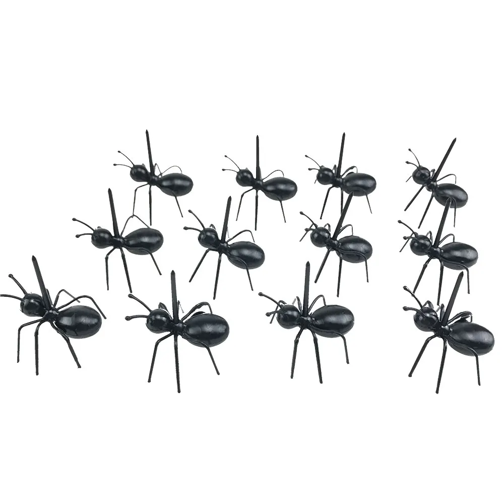 12 шт. вилки для фруктов форма муравья вилка посуда дома кухни на Хэллоуин