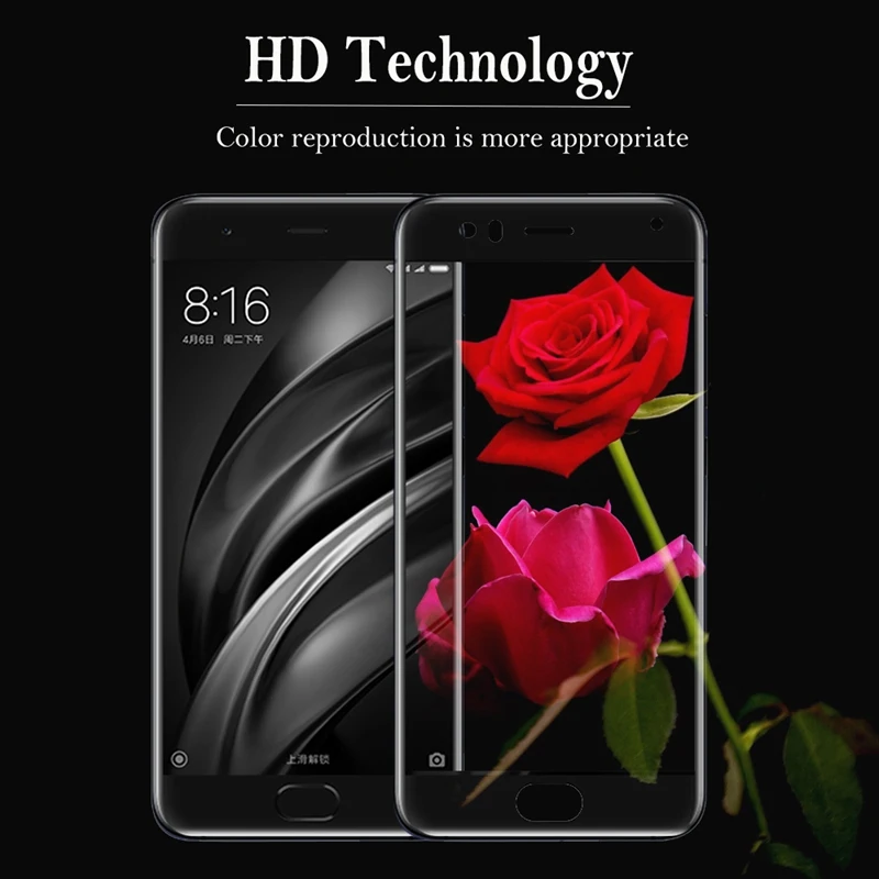 5D закаленное стекло для Xiao mi Red mi Note 7 6 Pro mi A1 6 5X 6X A2 mi 6 mi 8 SE Pocophone F1 Защитная пленка для экрана для Red mi Note 7