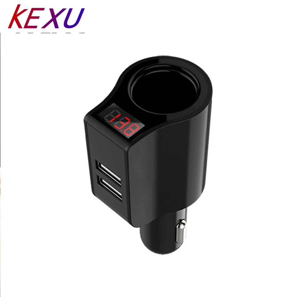 Kexu 5 V/3.1A Универсальный светодиодный двойной зарядное устройство USB для iPhone X 8 7 Xiaomi