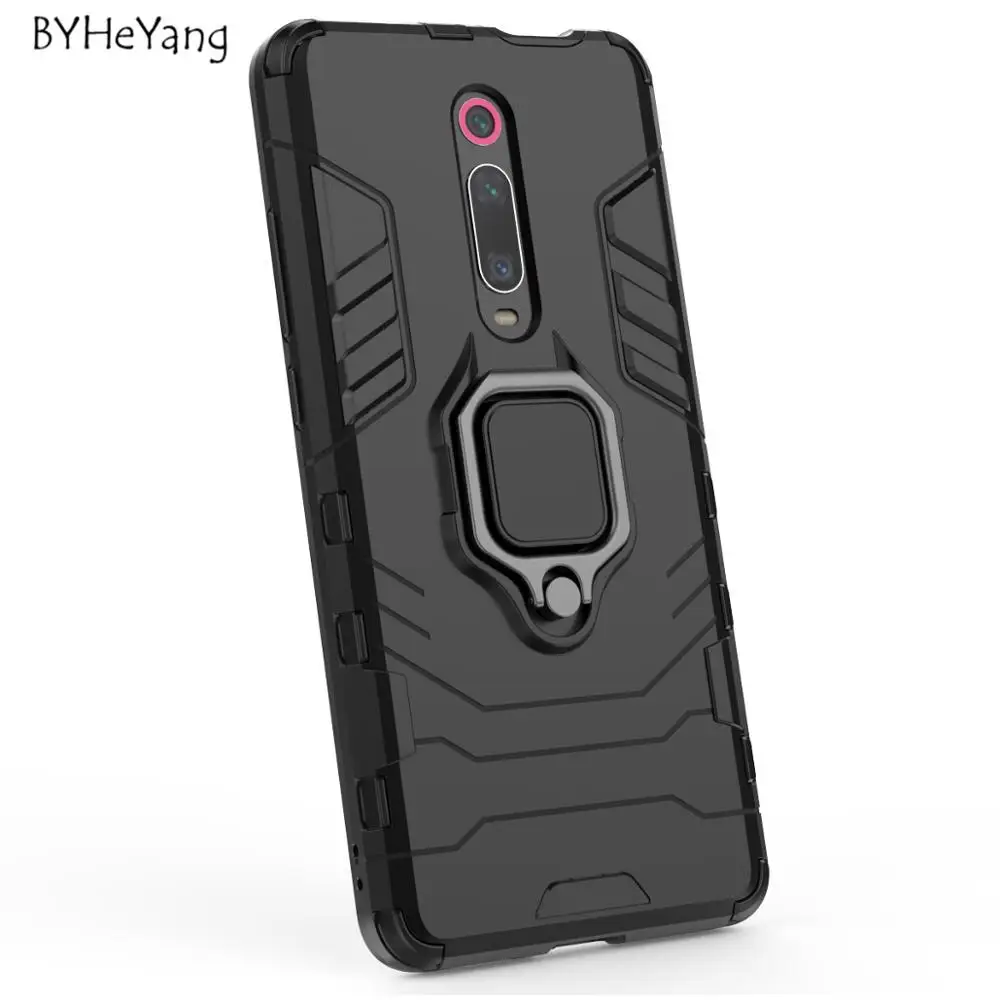 Чехол для Xiaomi Redmi K40 K30 автомобильный держатель магнитное кольцо кронштейн
