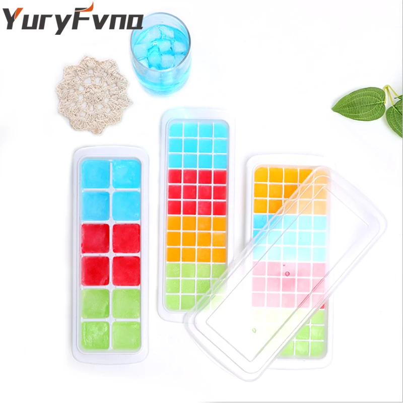 YuryFvna лоток для льда пластиковые многоразовые кубики Форма квадратной формы