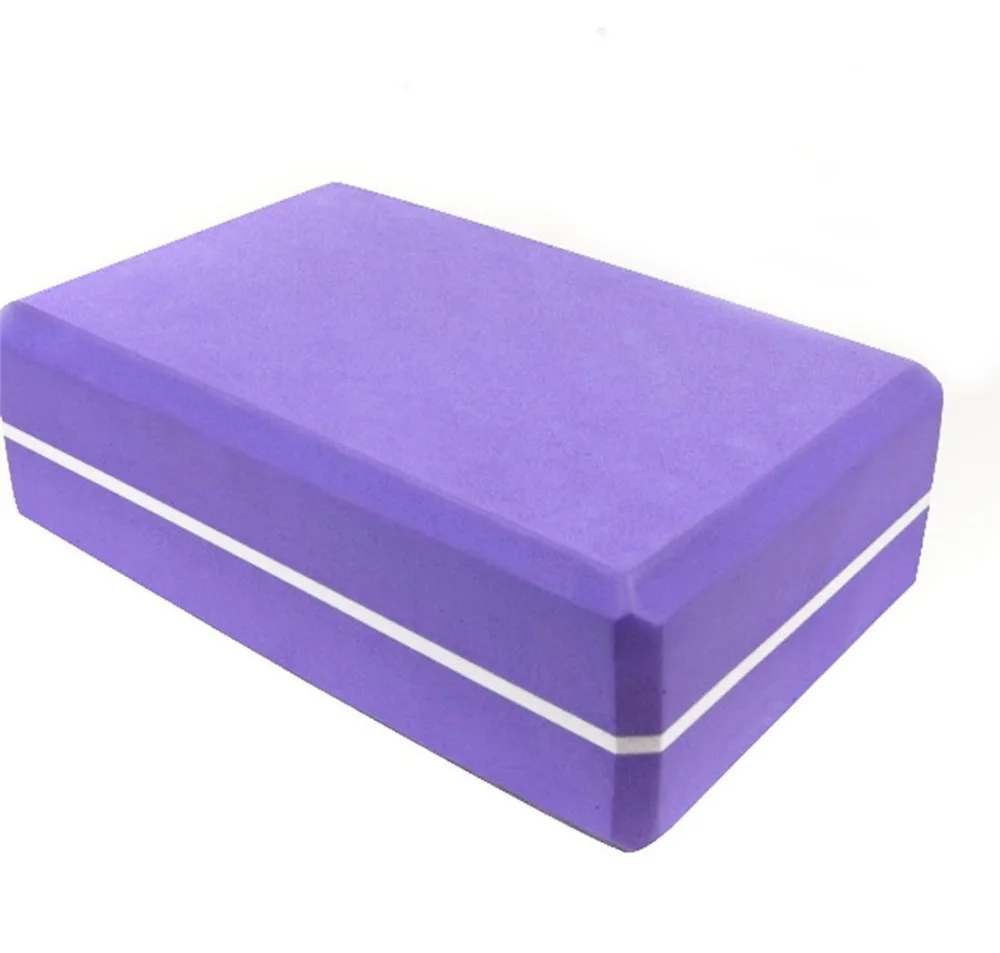 1 шт. блоки для занятий фитнесом и йогой пилатеса пена кирпич массаж мышц
