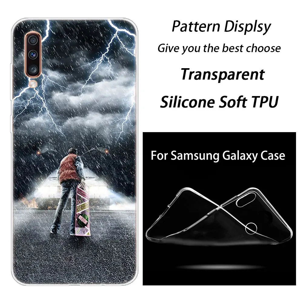 011 Back to the Future мягкий чехол для samsung Galaxy A90 A80 A70 A60 A50 A40 A30 A10 A20E A2CORE A9 A7 A8 A6 плюс A5 крышка - Цвет: 011