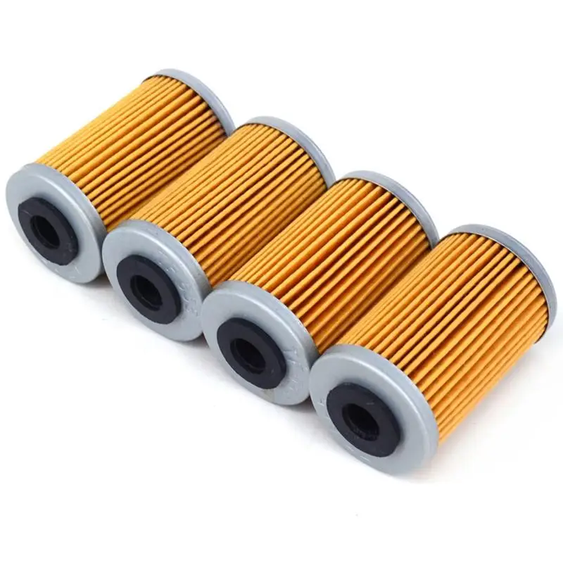 Мотоцикл 4 шт. машинный Масляный фильтр для Excf Sxf Xcf Xcfw Exc Xc Duke 125 250 390 450 500 525