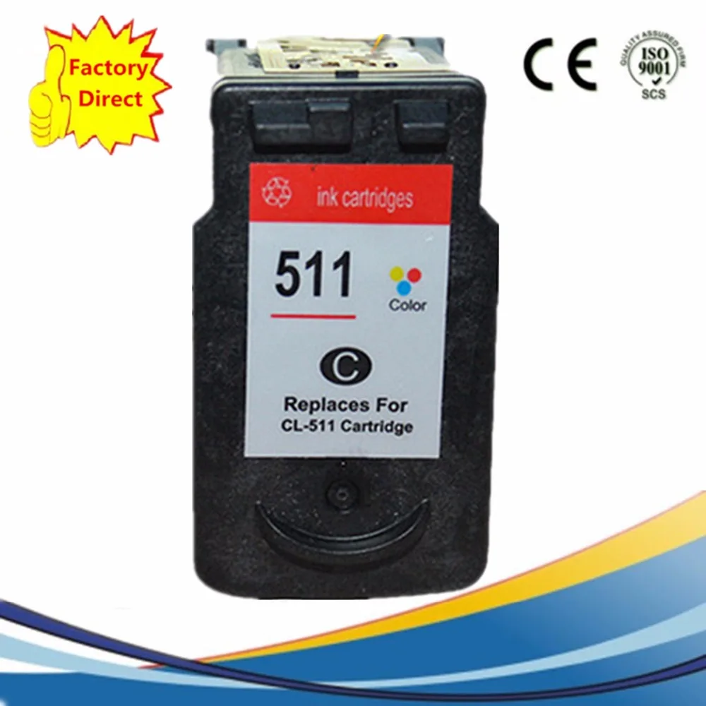CL 511 511XL CL511 CL511XL чернильные картриджи восстановленные MP 282 330 480 490 492 495 499 MX 320 340 350|ink
