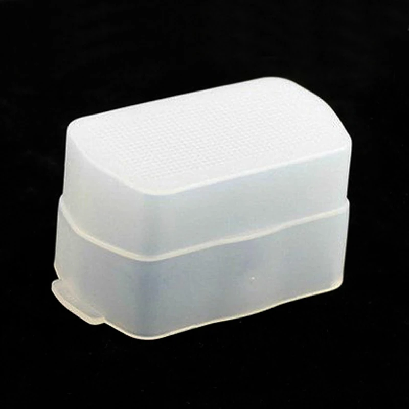 

50pcs/lot White Flashlight Flash Bounce Soft Diffuser Cover For Canon Speedlite 430EX / 430EX II