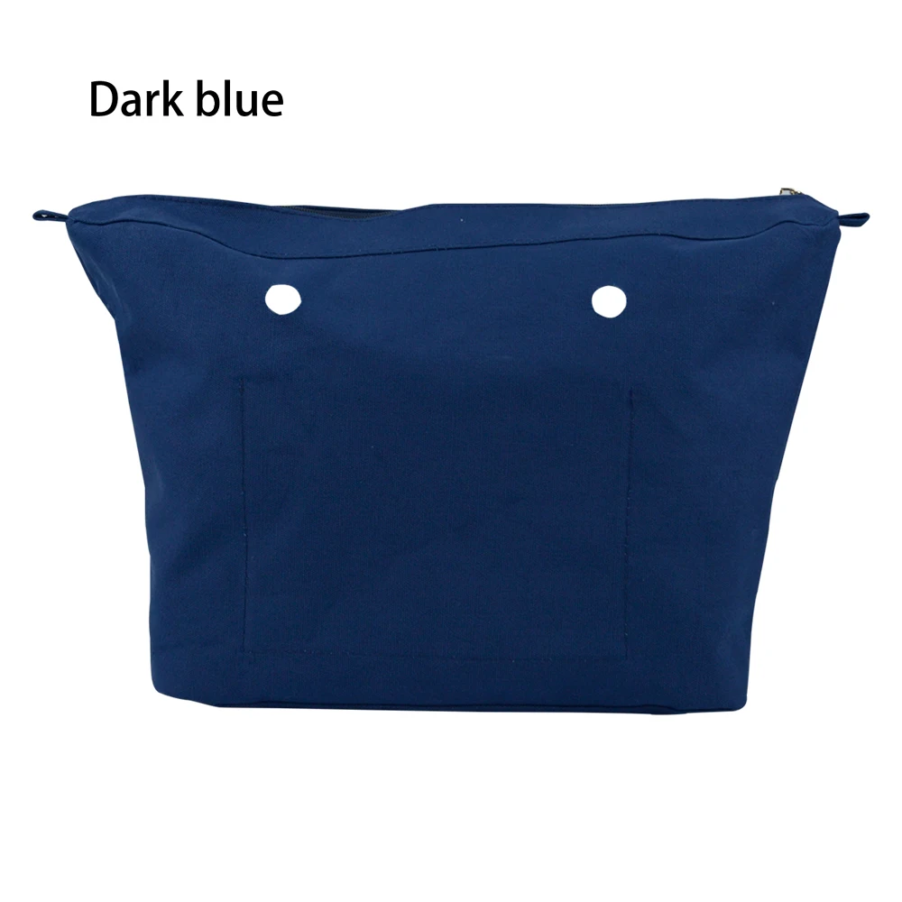 dark blue huntfun, новинка, водонепроницаемая внутренняя подкладка, вставка, карман на молнии для Obag, городское тело, O сумка, городское тело, женская сумка - Цвет: dark blue