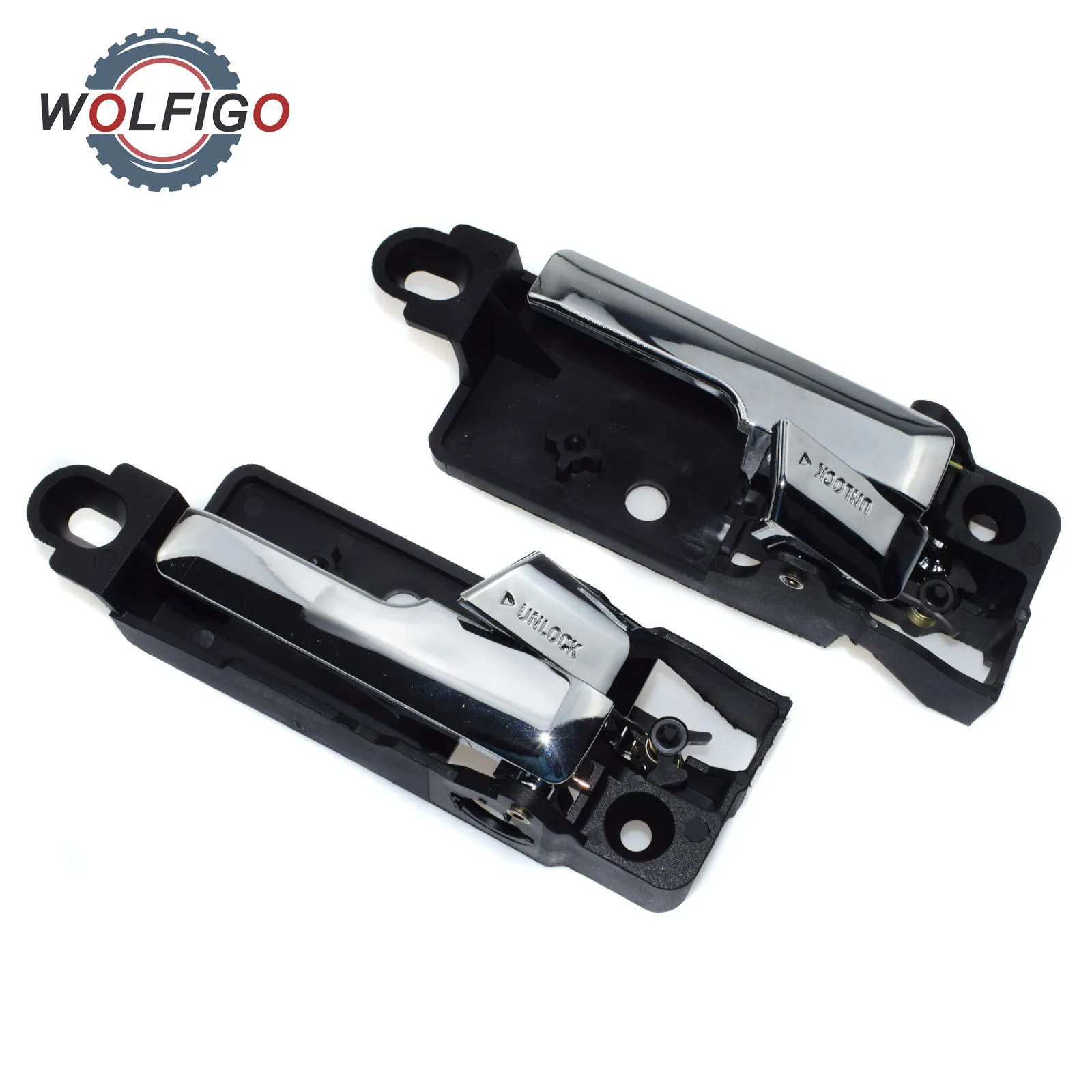 Задняя левая и правая внутренняя дверная ручка WOLFIGO 6E5Z5422601B 6E5Z5422600A CA29294 для Ford Fusion