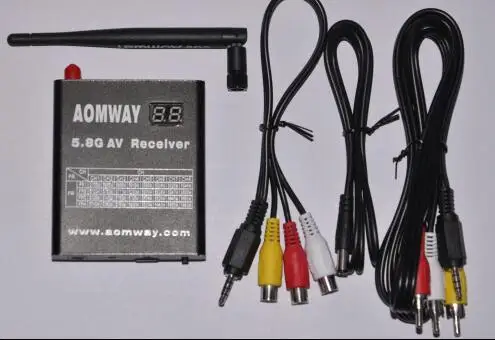 

Aomway 5.8Ghz 1W 1000mW 32CH AV TX RX Transmitter/Receiver w/DVR Recorder function for FPV RC Airplane