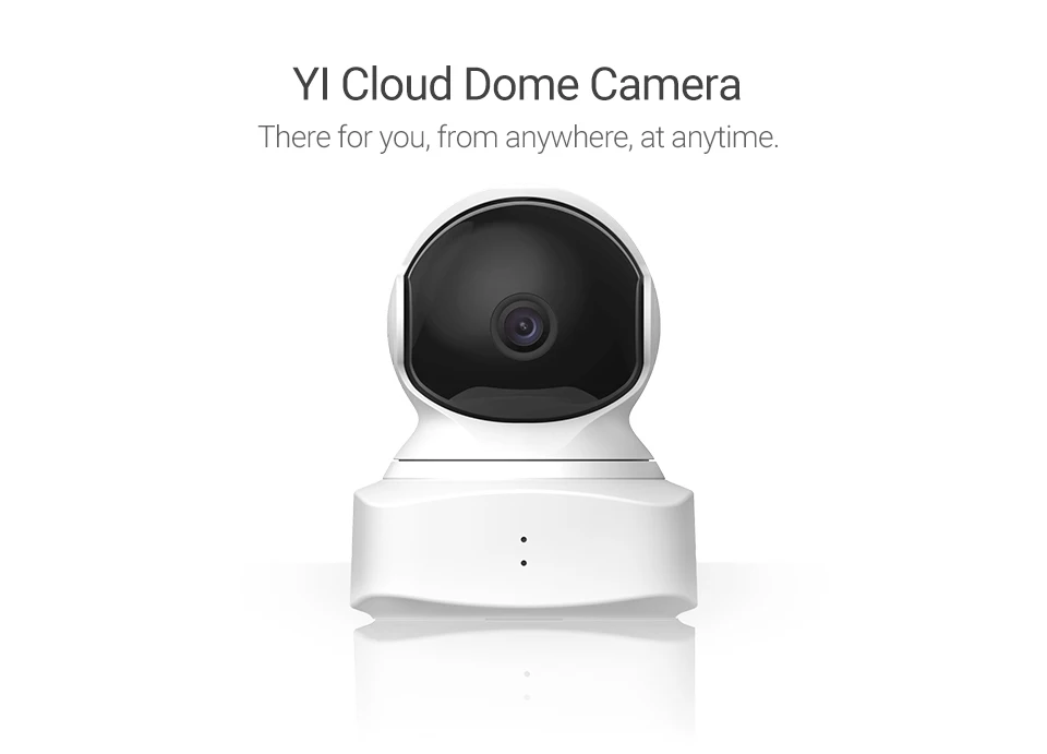 YI облако купол Камера 1080P Беспроводной IP камера безопасности IP Cam WI-FI Видеоняни и радионяни Ночное видение 2-полосная аудио-международная версия облако