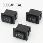 3-позиционный тумблер 3 штифта ВКЛ ВЫКЛ на защелке 5 шт.