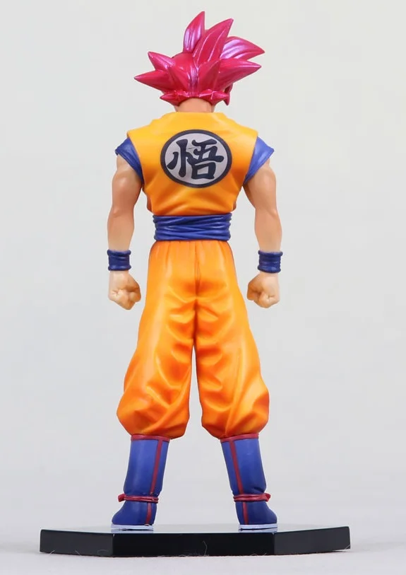 HKXZM Аниме Фигурка 16 см Жемчуг дракона Супер Saiyan God Son Goku ПВХ фигурка игрушка кукла