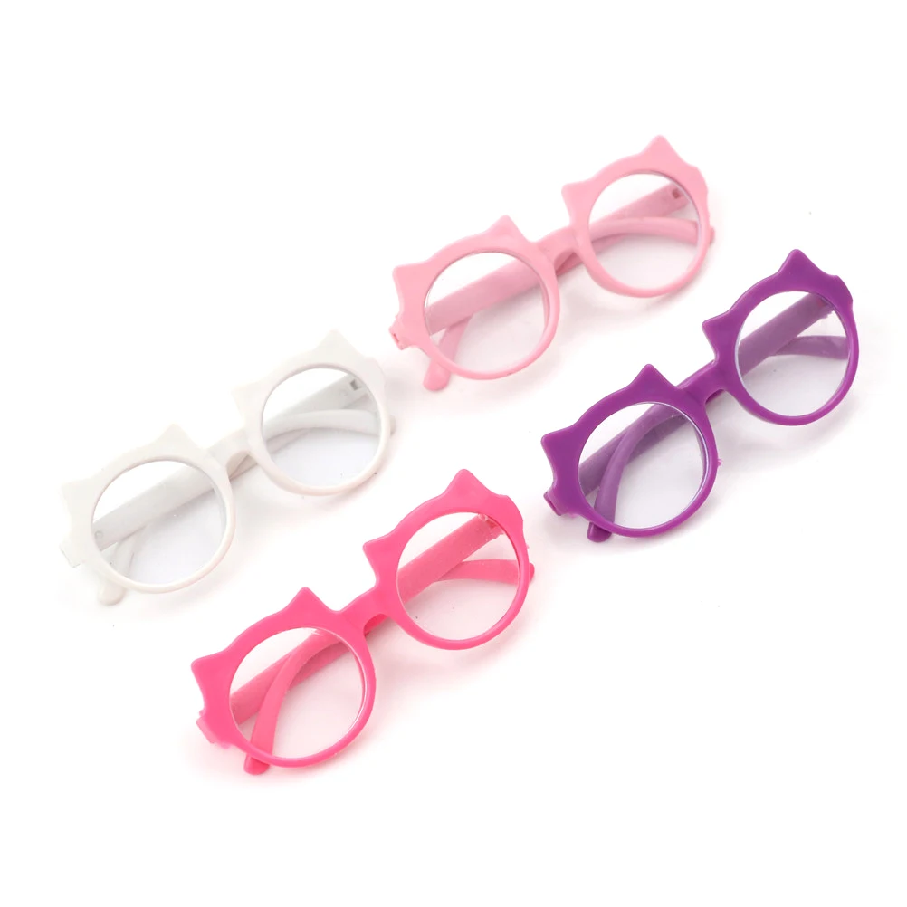 1 шт. разные цвета аксессуары для куклы игрушки подарок детей очки кукол подходит