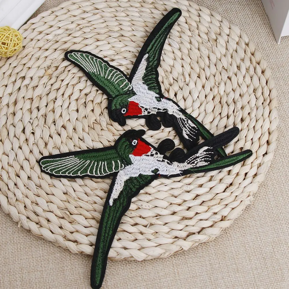 2 шт. Кружевная аппликация с вышивкой птицы|Вышивка| |