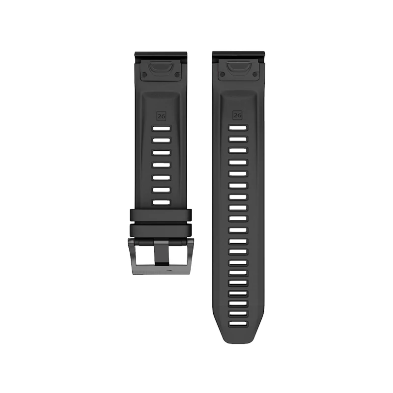26 мм ремешок для наручных часов Ремешок для Garmin Fenix 5X Смарт-часы ремешок быстросъемный силиконовый удобный ремешок для наручных часов ремешок с пряжкой