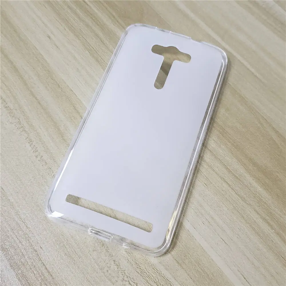 Чехол для Asus zenfone 2 Laser ZE550KL ZE551KL чехол силиконовый чехол для Asus zenfone 2 ZE550KL крышка чехол Z00LD Z00TD Z00TDA 5,5" - Цвет: Clear TPU