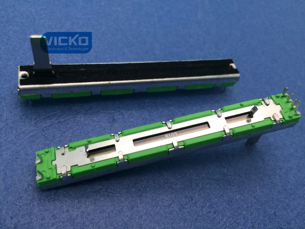 [VK] 20 шт./лот 7 5 см 75 мм B10KX2 B10K B103 Behringer потенциометр миксер фейдер слайд