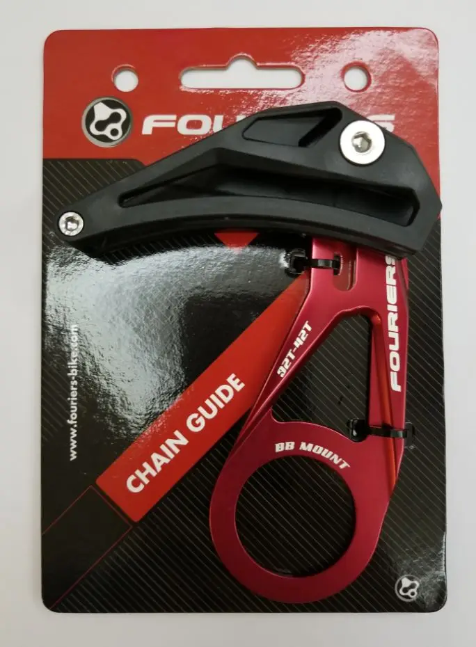 CT DX004 red FOURIERS велосипед 2X e-type BB система направляющая цепи MTB велосипед направляющая велосипедной цепи цепь падение Ловца велосипедная часть велосипедная цепь протектор - Цвет: CT DX004 red