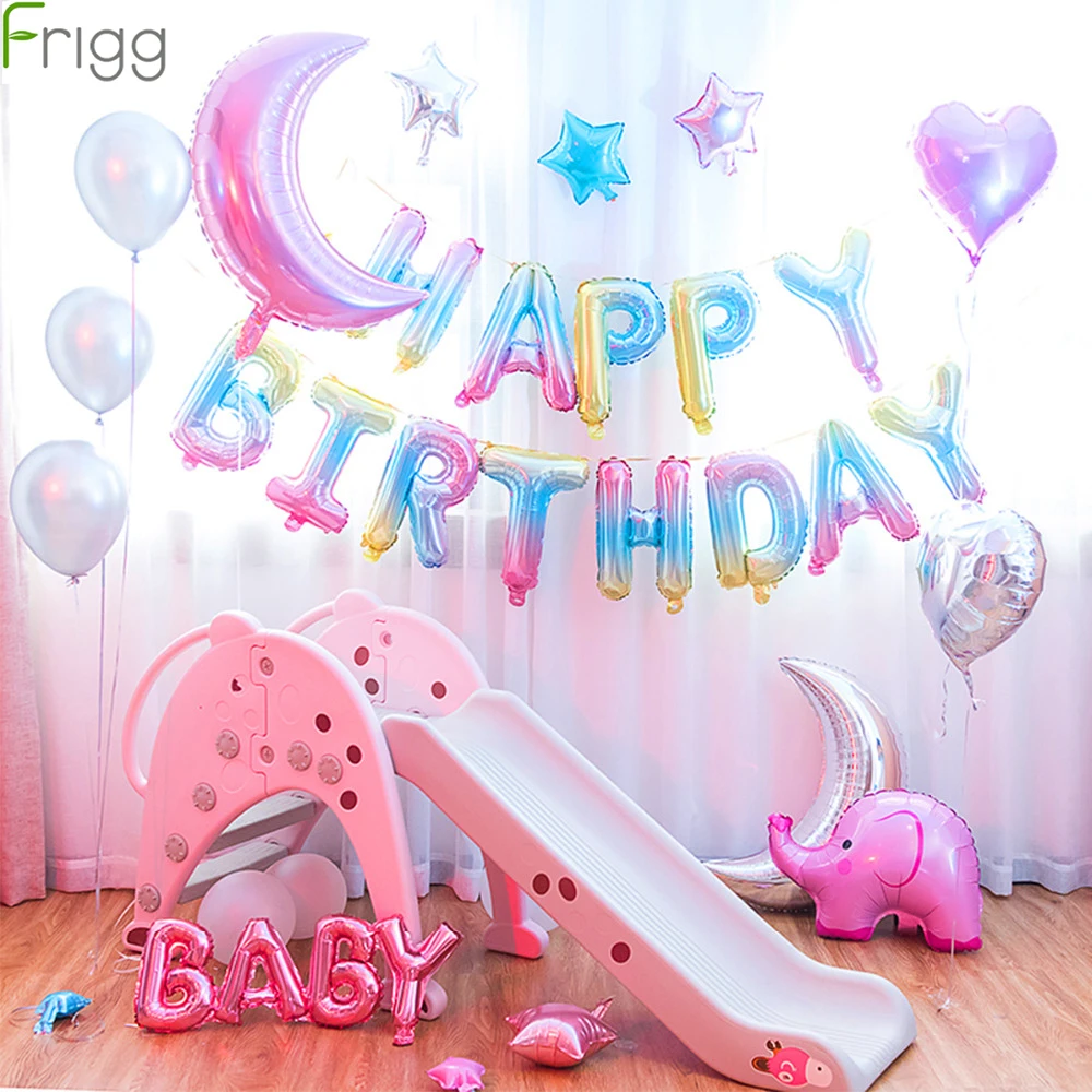 

Frigg Happy Birthday Balloons Decorations Party Supplies Birthday Party Decorations Kids Fvors Gifts Table Birthday Accessories