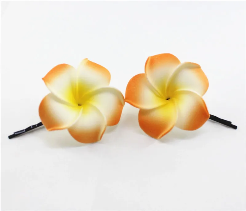 Новый 100 смешанных цветов пена Гавайский цветок Плюмерия Франгипани свадебные