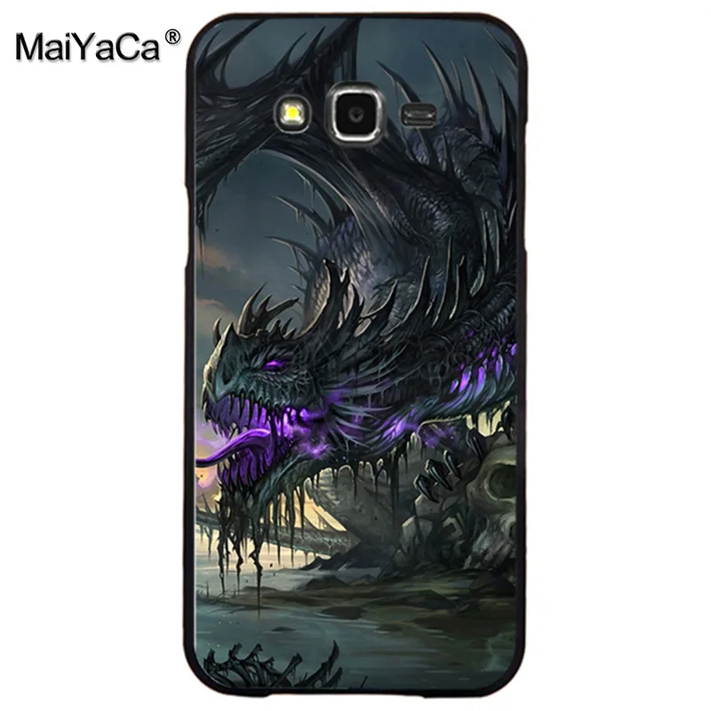 MaiYaCa китайский дракон дизайн Роскошные модные часы с 3D чехол для телефона samsung j7 j8
