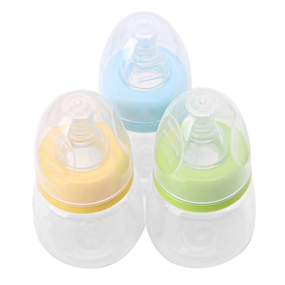 

Baby Feeding Nipple Bottle 60ml 2OZ Silicone Standard Neck Nursing #h055#