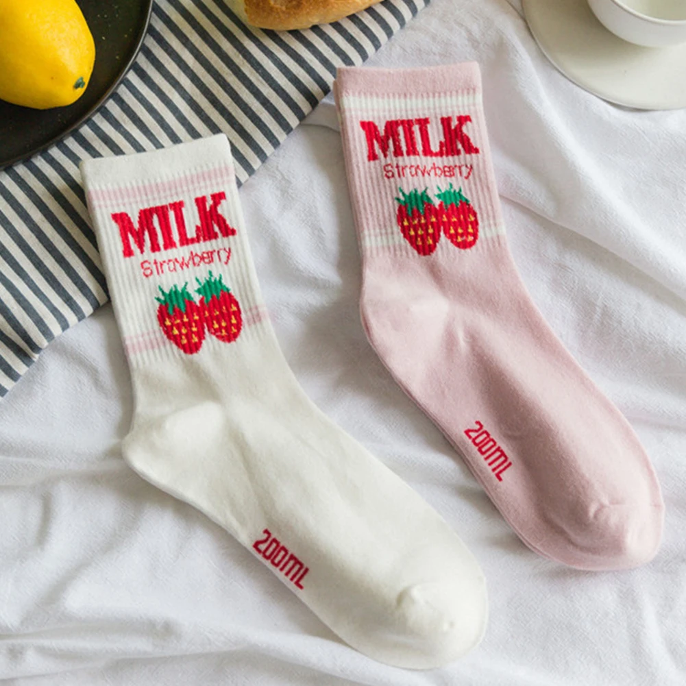 Новые аккуратный милый для девочек Мягкие хлопковые носки женские средние
