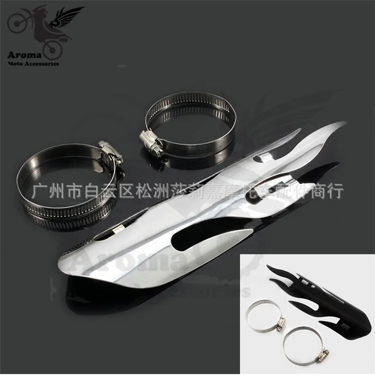 Индивидуальная огненная стильная мотоциклетная выхлопная крышка глушителя для