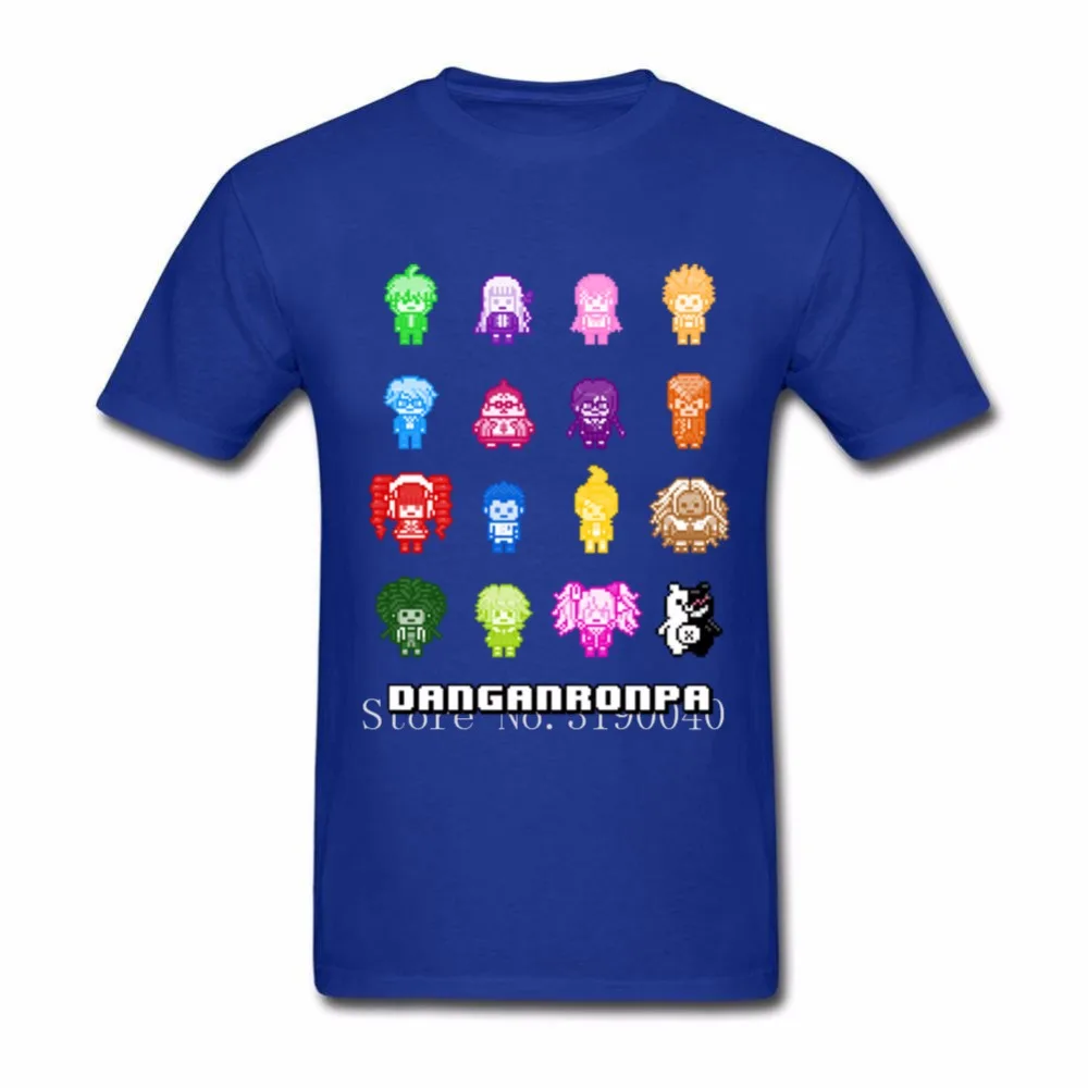 Pixelated Despair danganronpa футболка мужская с коротким рукавом принтом на заказ хлопковая