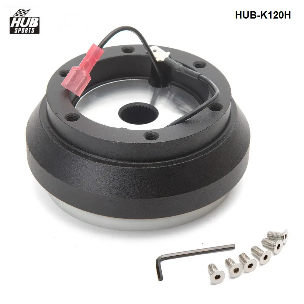 

Steering Wheel Short Slim Thin Hub Adapter Kit 6-Bolt For Toyota Camry Scion HUB-K120H