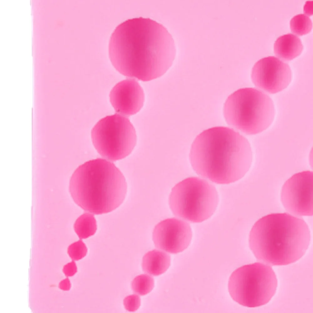 10 шт./компл. случайные силиконовые 4 струны жемчужной сахарной пасты для помадки