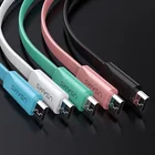 USAMS 2A кабель Micro USB для быстрой зарядки, Кабель microusb для синхронизации данных для Samsung Xiaomi Huawei Android кабель для мобильного телефона micro шнур