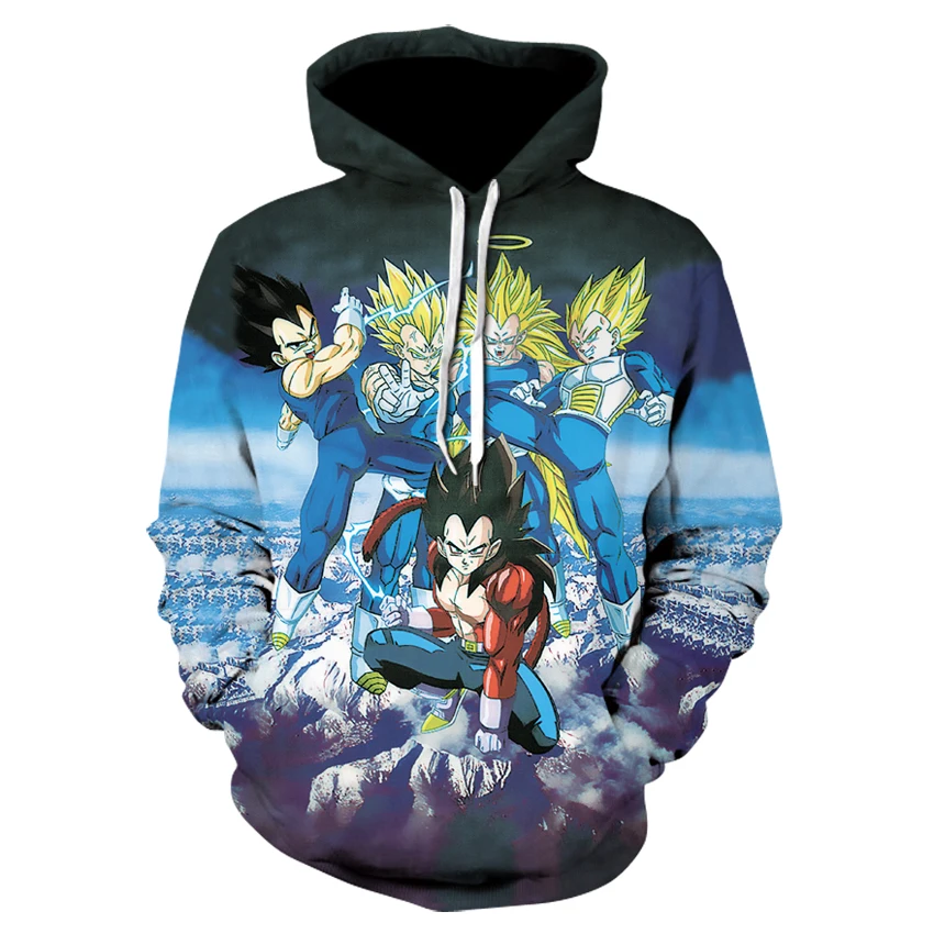 Devin Du/брендовая толстовка с драконом мячом Z детская одежда Goku объемным капюшоном