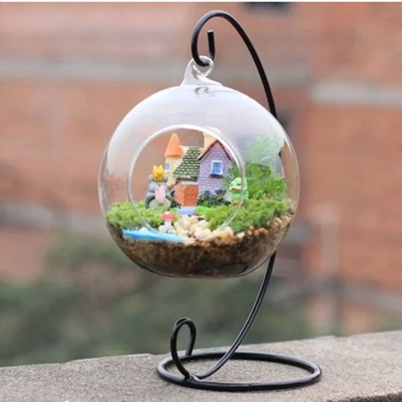 100 шт. подвесный держатель для контейнеров с кристаллами террариума железная