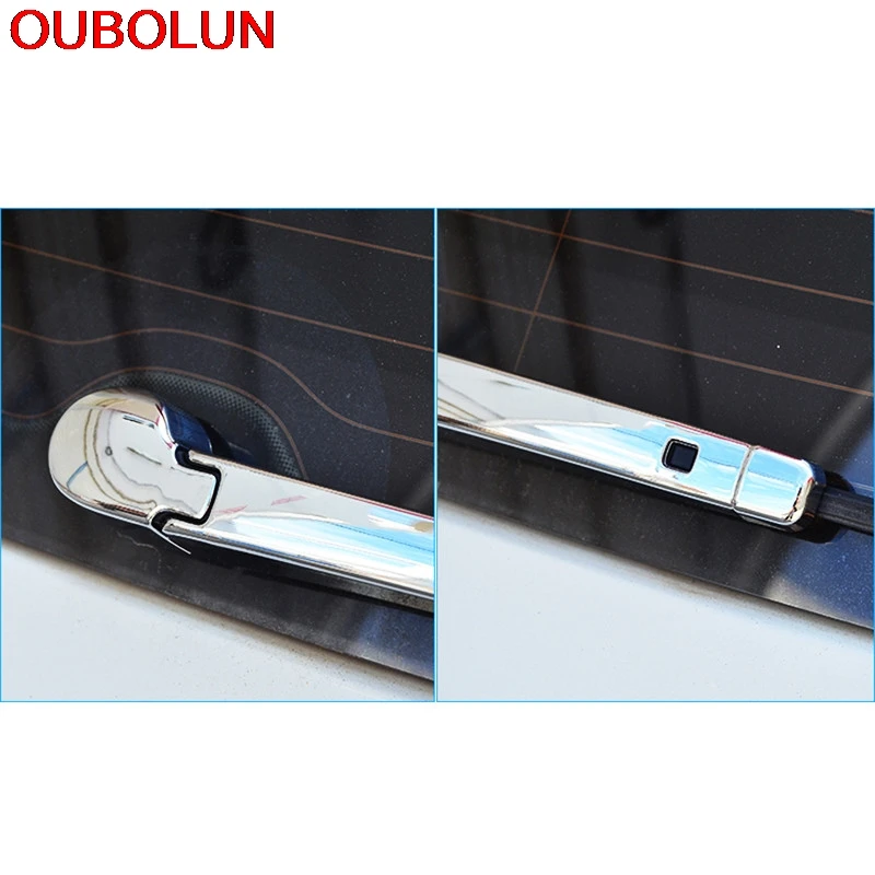 OUBOLUN ABS хром для Volkswagen GOLF VII 7 MK7 Golf7 2013-2017 задняя крышка стеклоочиститель лобового