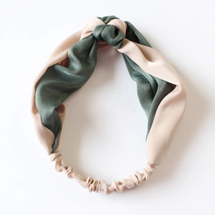 

Elastic Headbands Floral Turban Girls Flower Hairbands Striped Headwrap Hair Accessories For Women