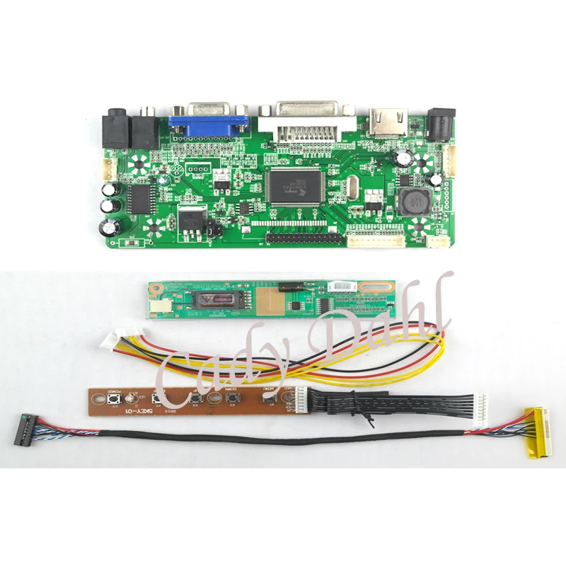 Плата контроллера ЖК дисплея HDMI + DVI VGA комплекты модулей для LP141WX1 LP141WX3 B141EW04 LTN141W1