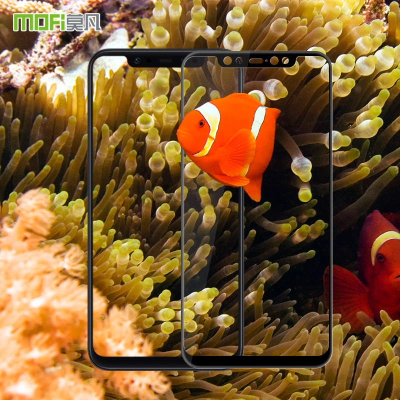 Для Xiaomi Mi8 стекло закаленное MOFi оригинал для Mi 8 Защита экрана 3D полное покрытие