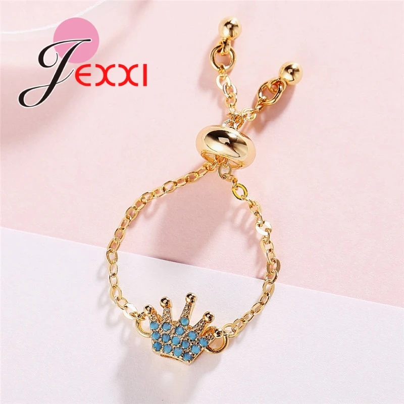 Необычные дизайнерские наполненные короной из 24 каратного золота