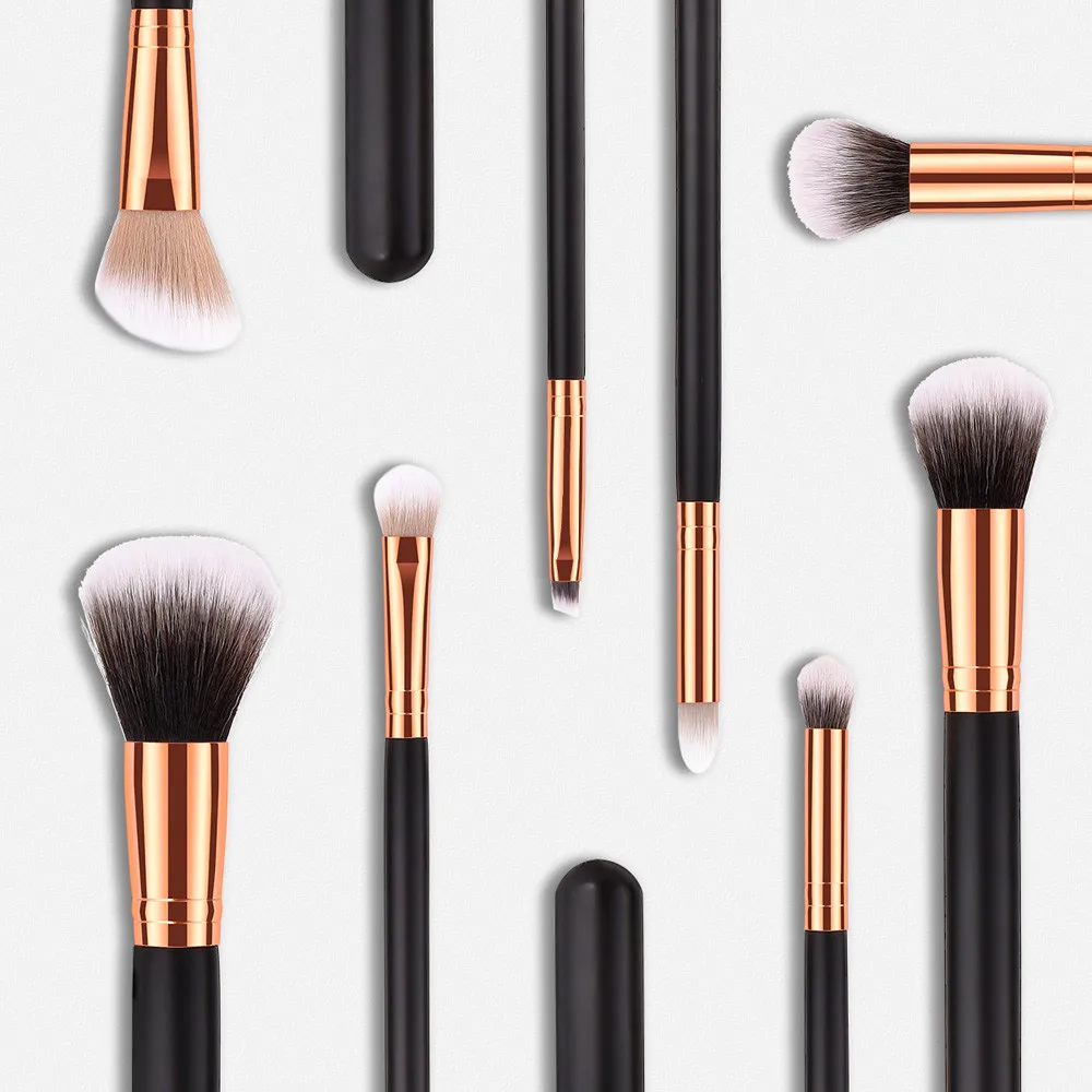 Деревянные основы для макияжа 8 шт. косметические кисти бровей и теней