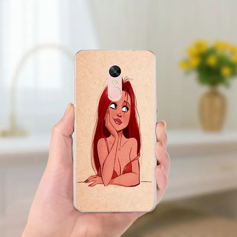 Сексуальный горячий девчачий чехол для девочки Xiaomi Redmi Mi Note 4X2 3 S 4A 5 6 5s 5X 5A 6X Pro Plus