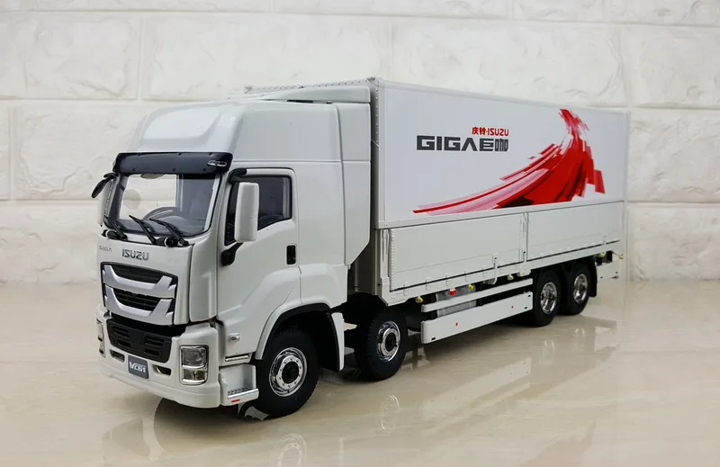 Изысканный сплав модель подарок 1:32 ISUZU GIGA 4X2 Ван Экспресс контейнеровоз автомобилей литья под давлением игрушка модель для коллекции, украшения